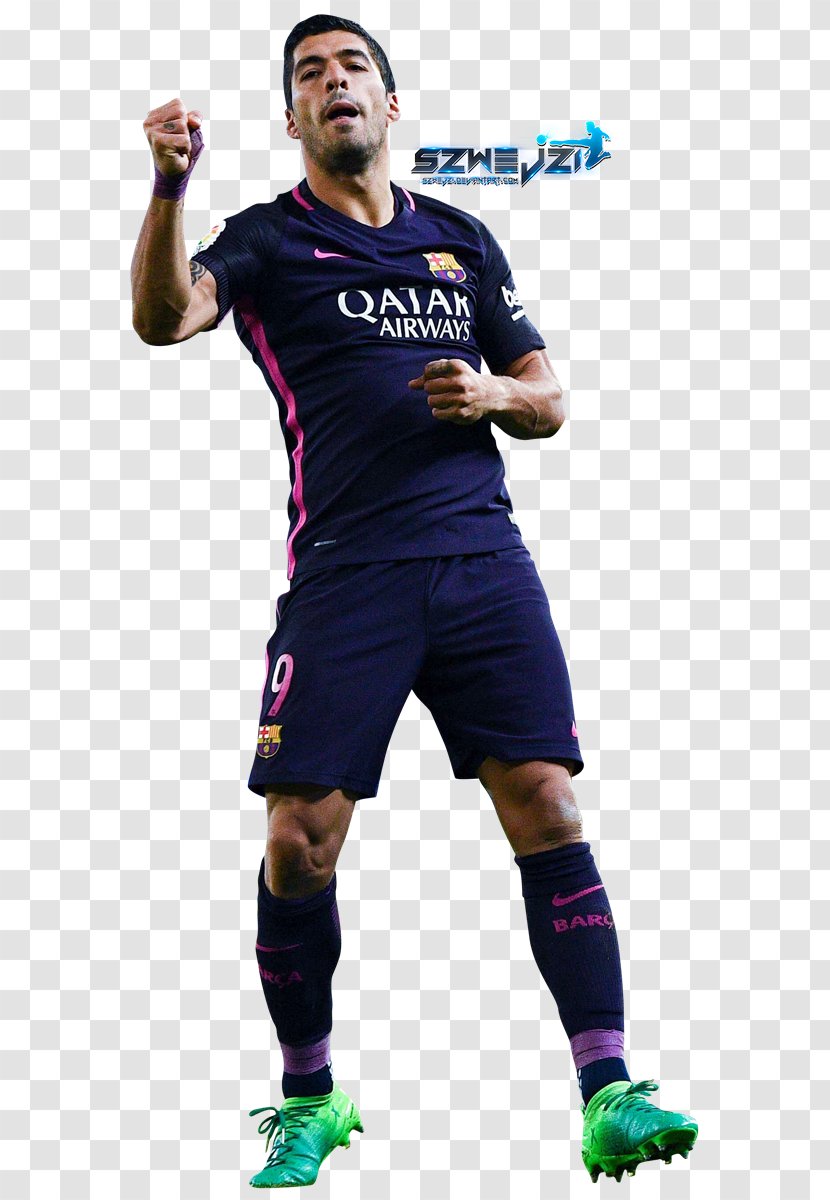 Luis Suárez FC Barcelona Jersey Sport Football Player - T Shirt - Fc Transparent PNG