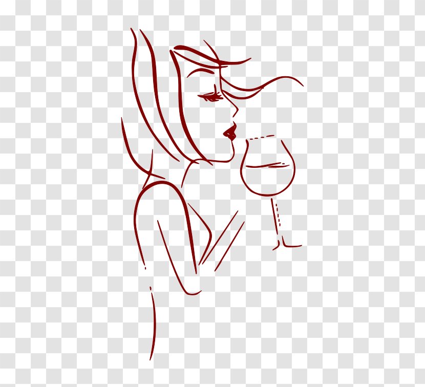 Wine Clip Art Illustration Liquor - Red - Summer Drawing Transparent PNG