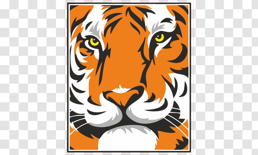 Tiger Drawing Leopard - Vertebrate Transparent PNG