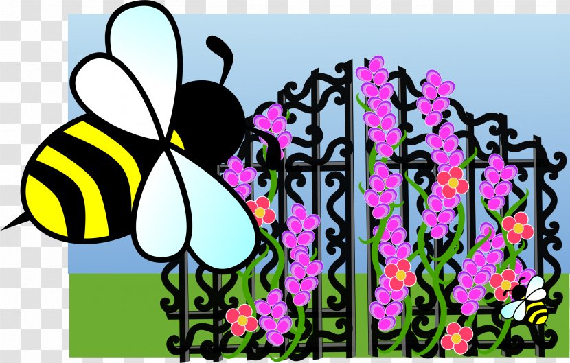 Bee Clip Art - Symmetry - Bees Transparent PNG