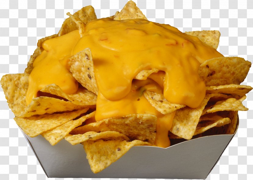 Nachos Chile Con Queso Taco Salsa Tostada - Cuisine - French Fries Transparent PNG