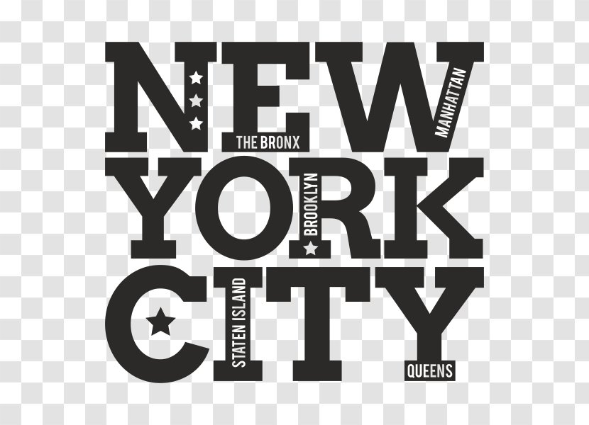 Logo Font Brand Pattern - Text - New York City Vector Transparent PNG