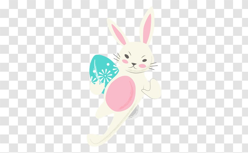 Rabbit Easter Bunny Hare - Rabits And Hares Transparent PNG
