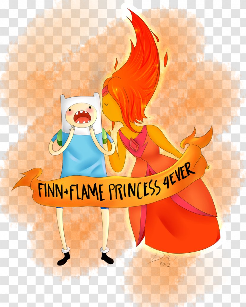 Flame Princess Finn The Human Bubblegum Fire - Wing Transparent PNG