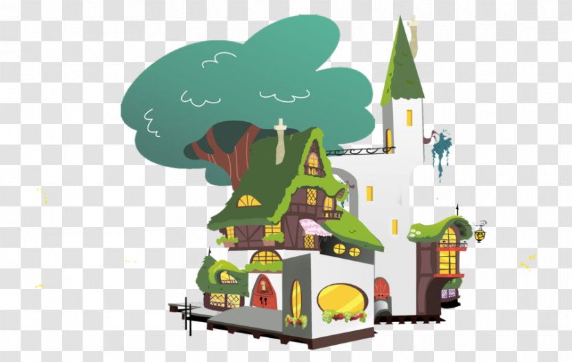 Tree House Drawing - Fictional Character - Flower Wallpaper Transparent PNG