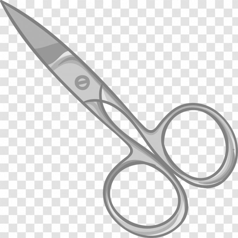 Scissors Hair-cutting Shears - Eyebrow Transparent PNG