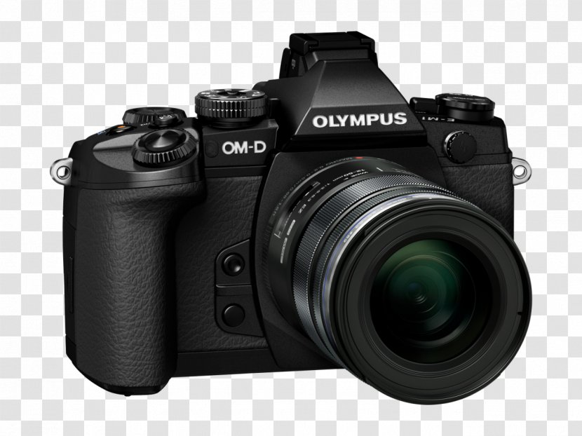 Olympus OM-D E-M1 Mark II E-M5 E-M10 - Mirrorless Interchangeablelens Camera Transparent PNG