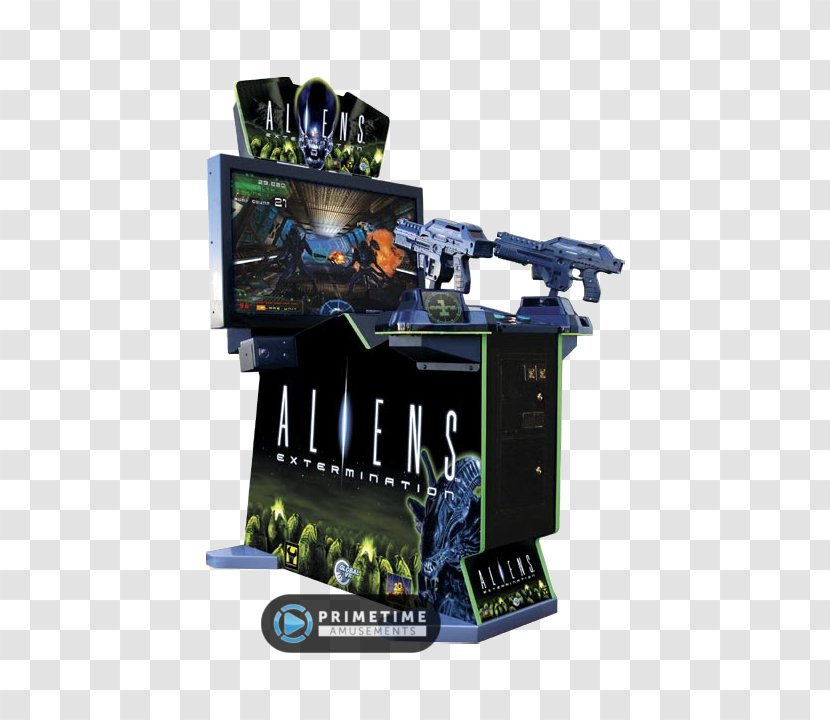 Aliens: Extermination Colonial Marines Golden Age Of Arcade Video Games Far Cry Time Crisis II - Electronics - Aliens Transparent PNG