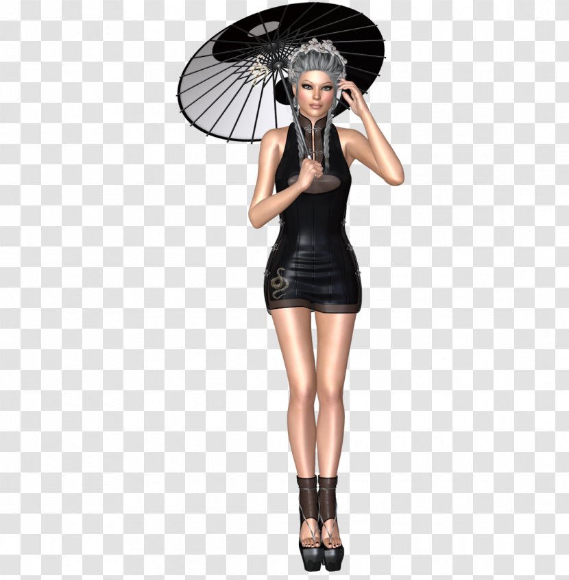 Fashion Model Costume - Sarah Transparent PNG