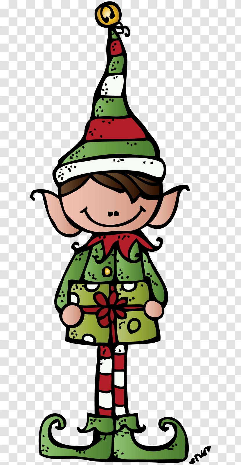 Christmas Graphics Clip Art The Elf On Shelf Day - Ornament - Santa Claus Transparent PNG