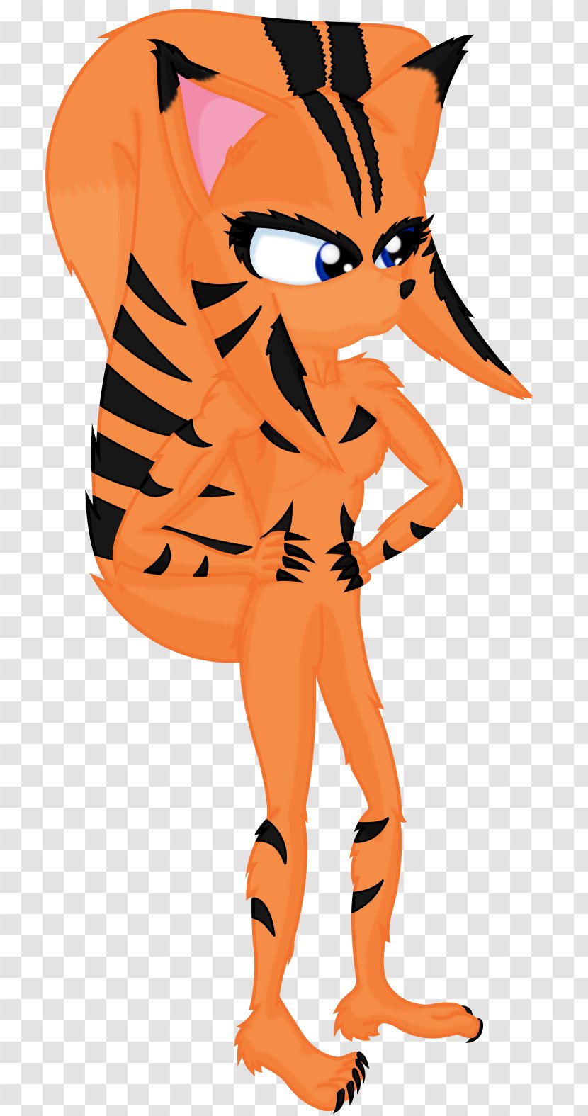 Cat Mammal Carnivora Animal - Climbing Tiger Transparent PNG