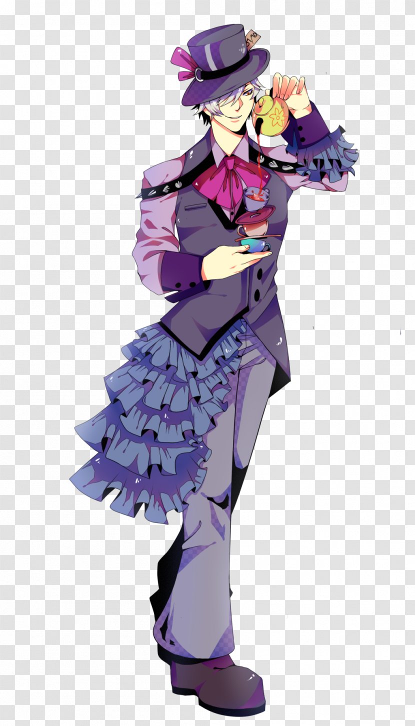 The Mad Hatter Art Character Alice In Wonderland - Flower Transparent PNG