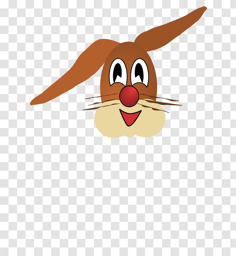 Easter Bunny Hare Clip Art Vector Graphics Rabbit - Heart Transparent PNG