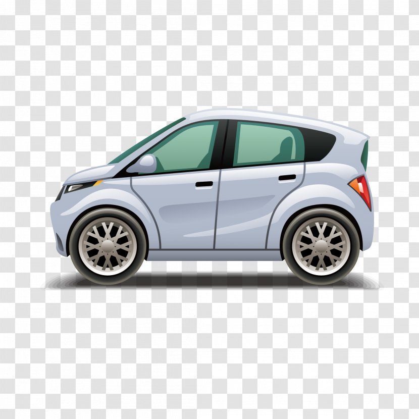 Vector Icon - Bumper - Original Imported Japanese Silver High Car Transparent PNG