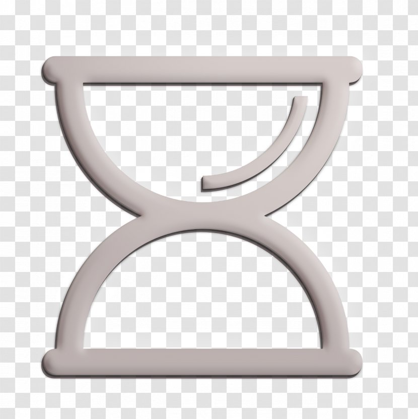 Hourglass Icon Office - Chair Table Transparent PNG
