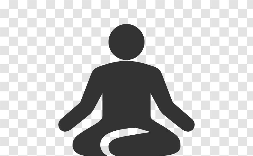 Guru Yoga Hinduism - Black And White Transparent PNG