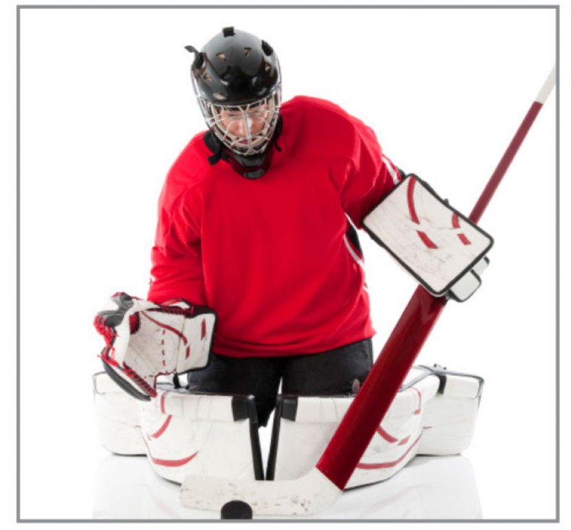 Goaltender Mask Ice Hockey Goalkeeper - Sportswear Transparent PNG