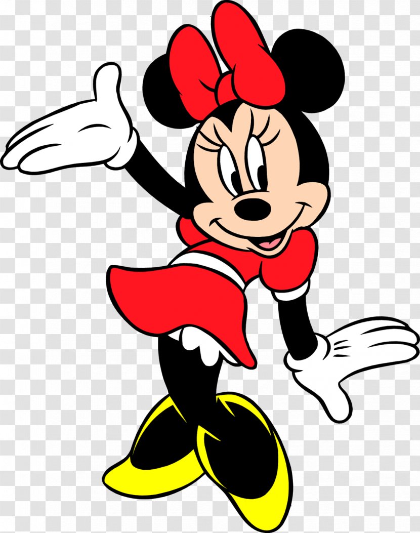 Minnie Mouse Mickey Cartoon Clip Art - Petal Transparent PNG