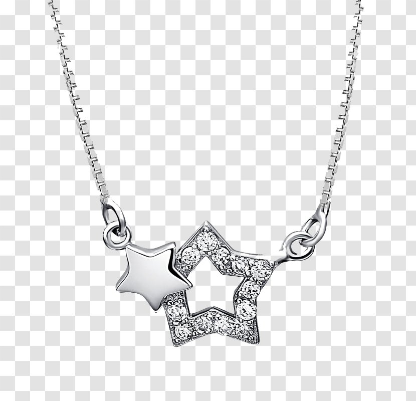 Pendant Chain Jewellery - Cartoon - Real Shot Star Transparent PNG