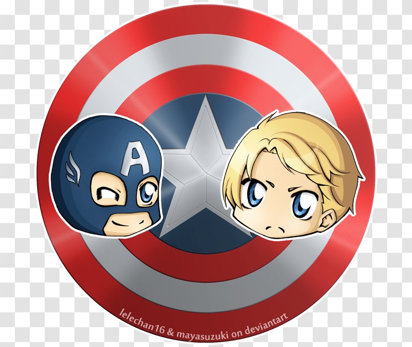 Captain America Art Thesis Character - Cartoon - Steve Rogers Transparent PNG