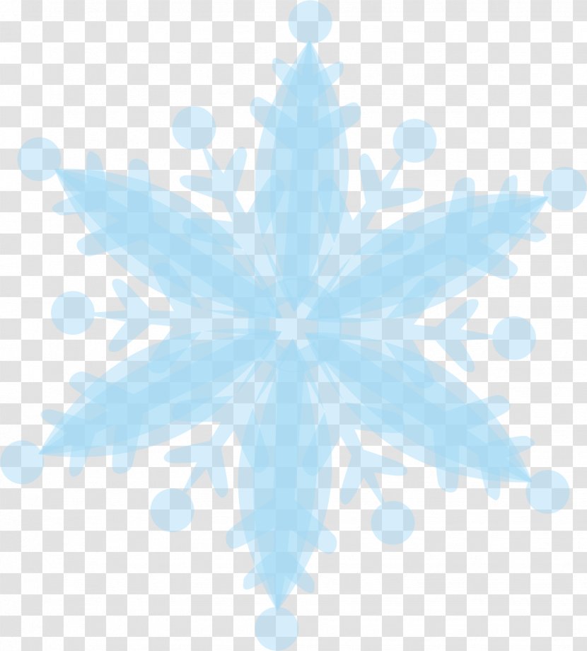 Adobe Illustrator Download - Blue Snowflake Pattern Transparent PNG
