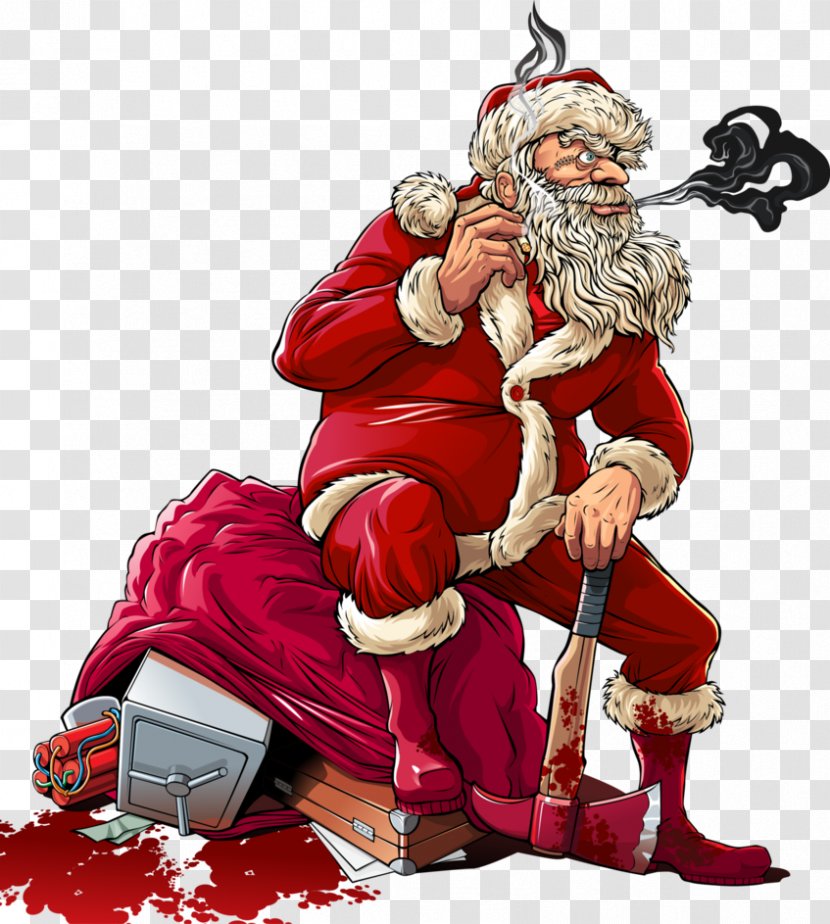 Santa Claus Mrs. Cartoon - Christmas Ornament Transparent PNG