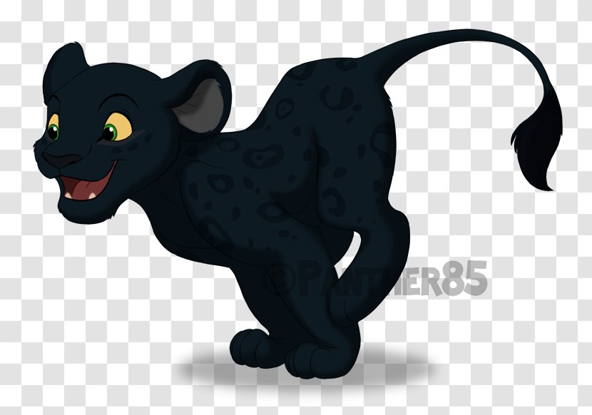 Black Panther Lion The Pink Leopard Tiger - Fictional Character - King Transparent PNG