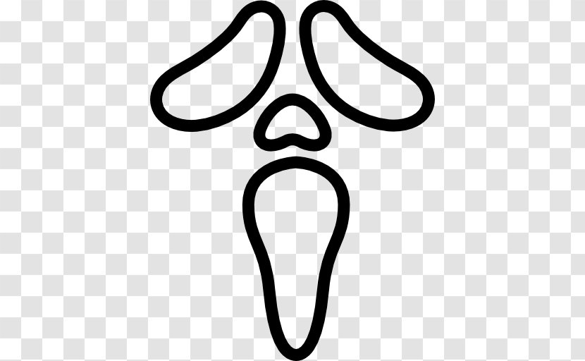 Ghostface The Scream Screaming Clip Art - Artwork - Screamij Transparent PNG