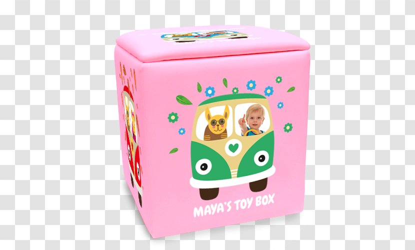 Toy - Box - Pink Rectangle Transparent PNG