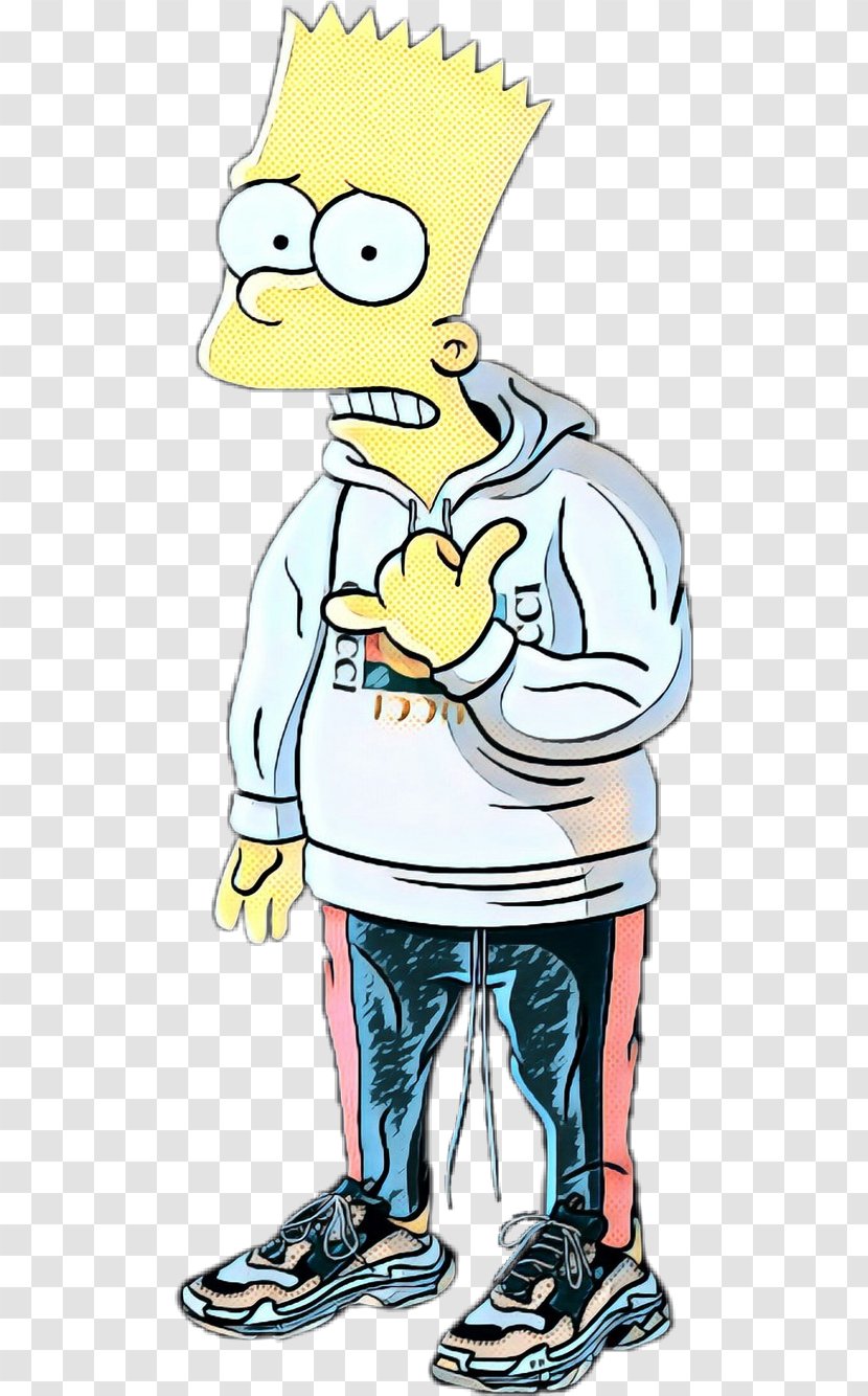 Bart Simpson Lisa Marge Gucci Clip Art - Cartoon Transparent PNG