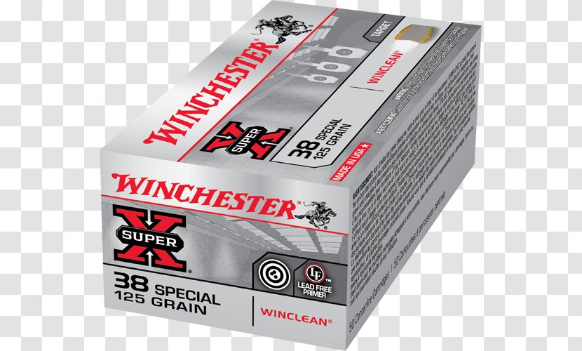 Winchester Repeating Arms Company Full Metal Jacket Bullet .270 .38 Special Cartridge - 357 Magnum - Ammunition Transparent PNG