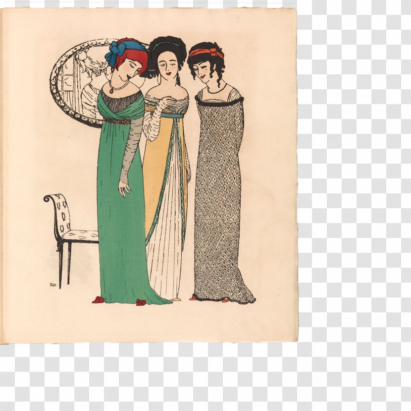 Les Robes De Paul Poiret Victorian Fashion 1920s Design - Art Transparent PNG