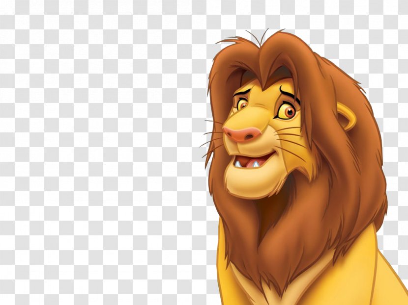 Simba Nala Mufasa Shenzi Rafiki - Lion Transparent PNG