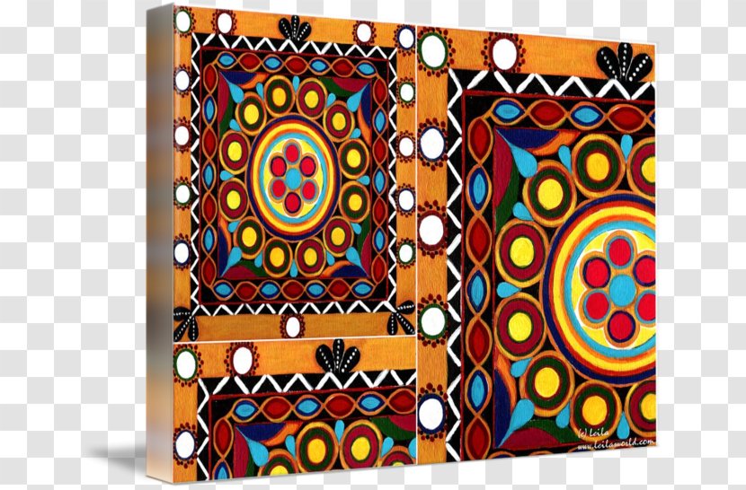 Pipili Appliqué Kutch Embroidery District - Symmetry - Design Transparent PNG