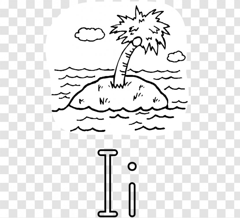 Coloring Book Colouring Pages Beach Drawing - Tree - Mexican Aperitifs And Digestifs Transparent PNG