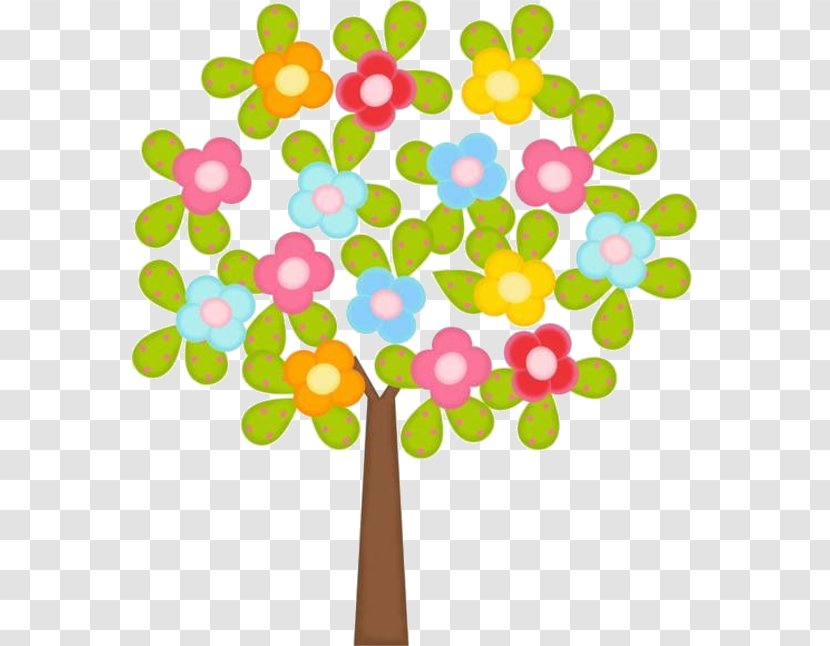 Clip Art Tree Flowers Openclipart - Drawing - Flower Transparent PNG