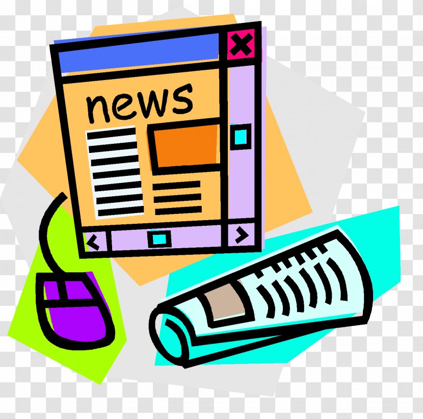 Newsletter Line - Newspaper - Internet Email Transparent PNG