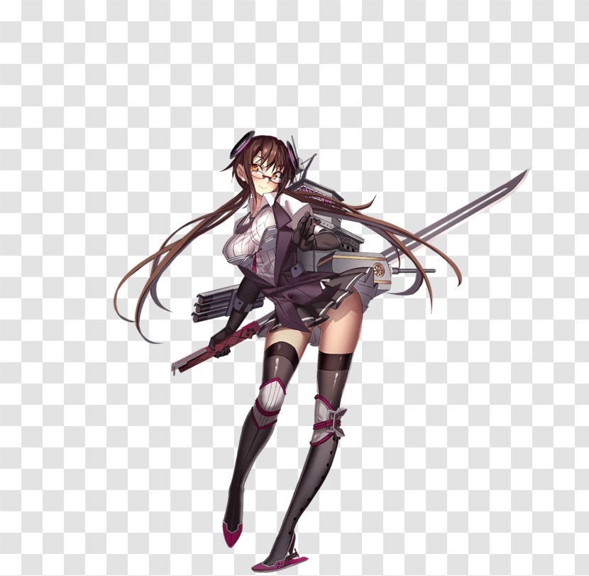 Japanese Cruiser Tatsuta Battleship Girls Weapon Spear Lance - Frame Transparent PNG