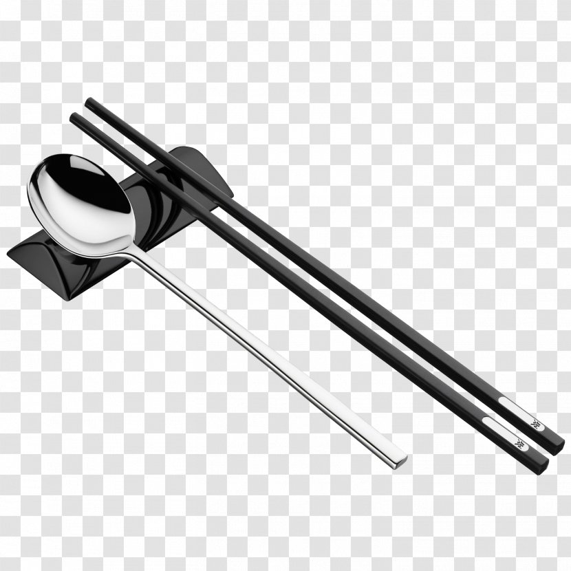 Chopsticks WMF Group Stainless Steel Spoon Chopstick Rest - Dining Room Transparent PNG