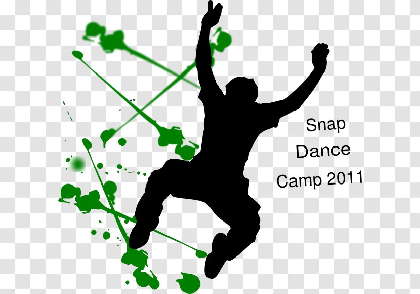 Dance Logo Clip Art - Silhouette - Watercolor Transparent PNG