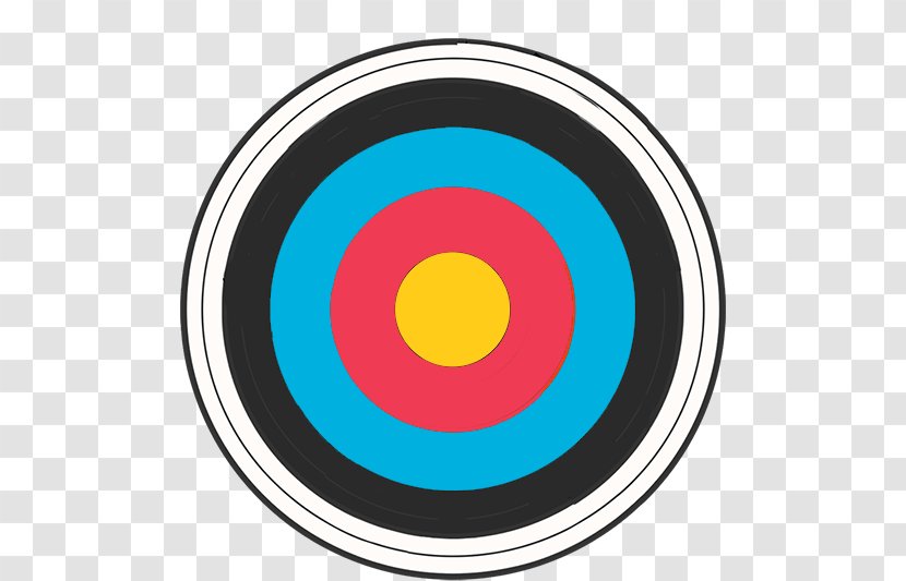 Target Archery Shooting Arrow Clip Art - Frame - Vector Transparent PNG