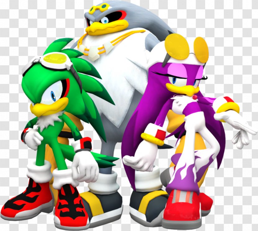 Sonic Riders Knuckles' Chaotix The Hedgehog Espio Chameleon Vector Crocodile - Doctor Eggman - Team Transparent PNG