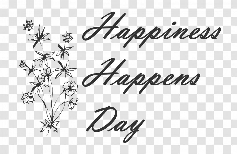 Happiness Happens Day - Line Art - Fun Holiday.Others Transparent PNG