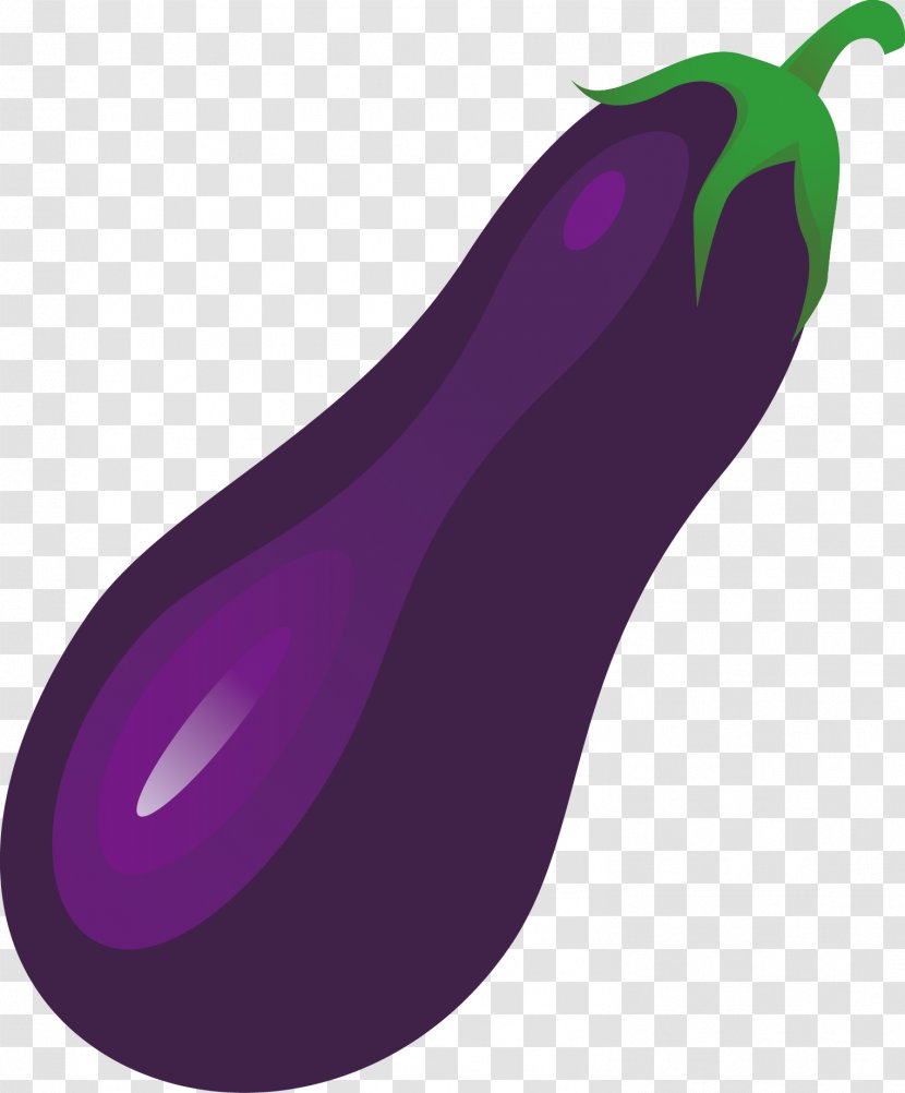 Eggplant Icon - Vector Transparent PNG