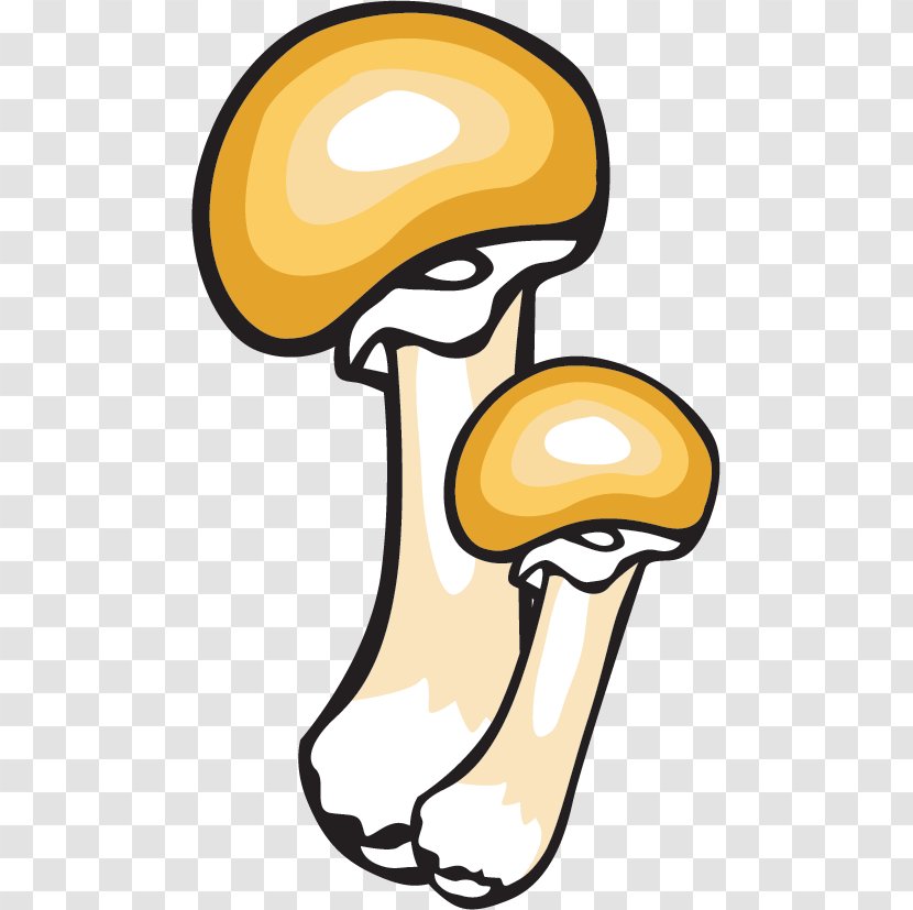 Mushroom Cartoon - Shiitake - Edible Pleurotus Transparent PNG