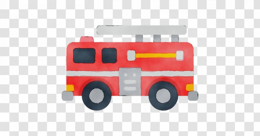 Fire Apparatus Transport Toy Red Emergency Vehicle - Motor - Truck Mode Of Transparent PNG