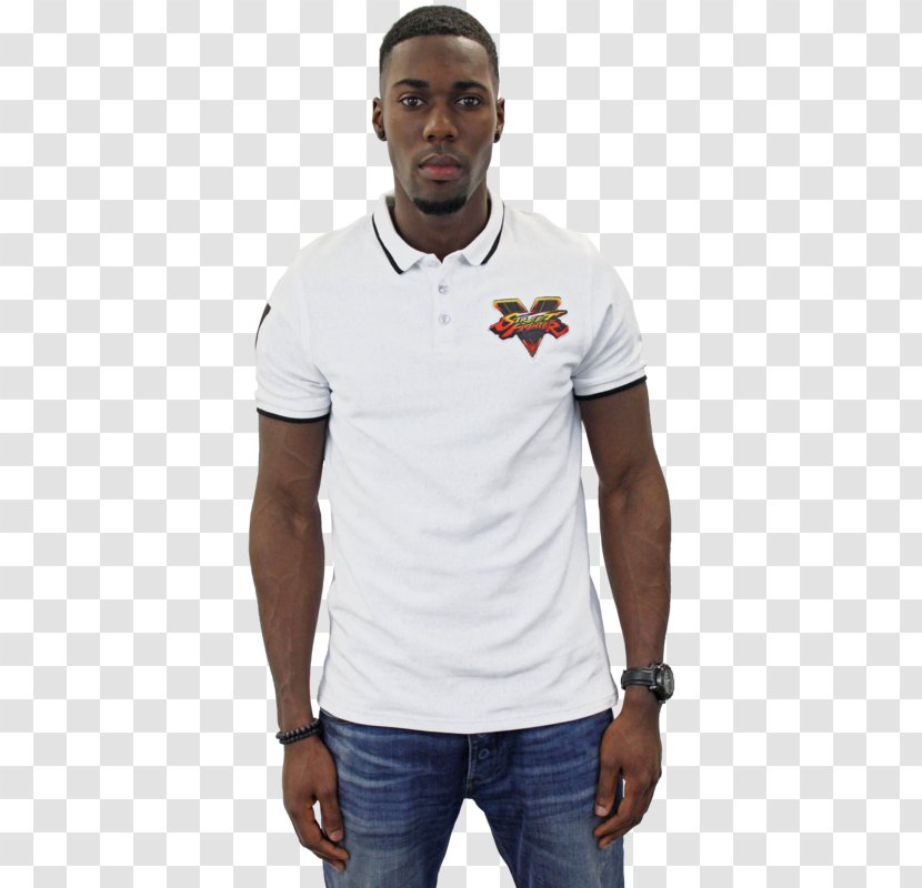 T-shirt Polo Shirt Sleeve Neck Ralph Lauren Corporation - Jersey - White Transparent PNG