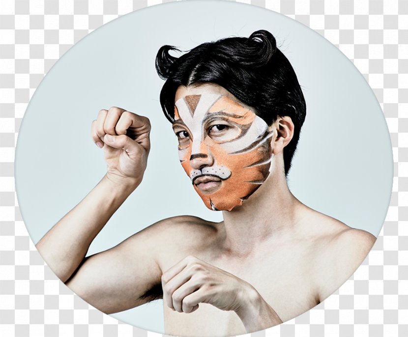 Cats Facial Mask - Hand - Asian Face Transparent PNG