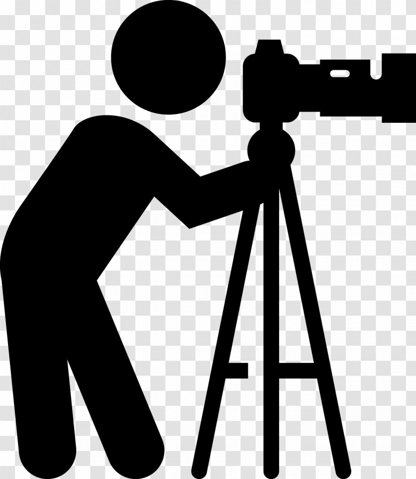 Photography Camera Operator Photographic Studio Videography - Monochrome - Logo Transparent PNG