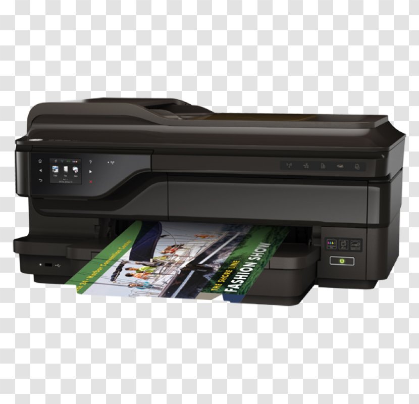 Hewlett-Packard HP Officejet 7612 Multi-function Printer Wide-format - Electronics - Hewlett-packard Transparent PNG